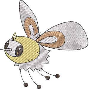 Cutiefly Pokemon Free Coloring Page for Kids