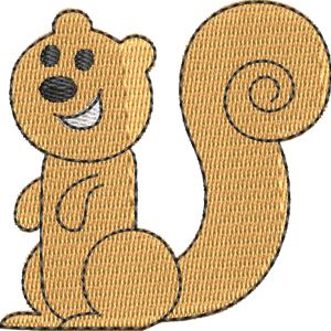 Whirly Squirrels Wow! Wow! Wubbzy! Free Machine Embroidery Design