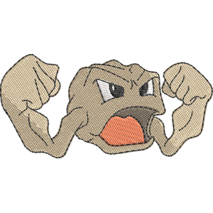 Geodude Pokemon Free Coloring Page for Kids