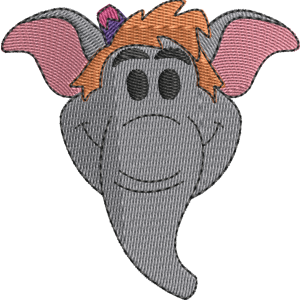 Elephant Abu Disney Emoji Blitz Free Machine Embroidery Design