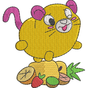 Tazzle the Tiger Pikmi Pops Free Machine Embroidery Design