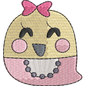 Yuraratchi Tamagotchi Free Machine Embroidery Design