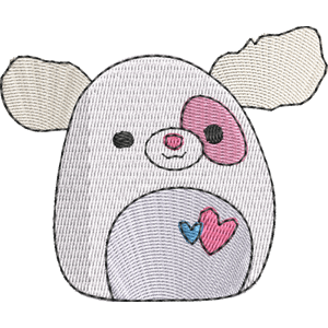 Bryce the Dog Squishmallows Free Machine Embroidery Design