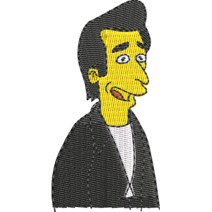 Arthur Simpsons Free Machine Embroidery Design