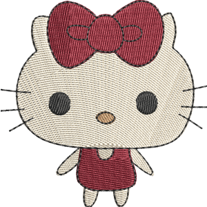 Hello Kitty Tamagotchi Free Coloring Page for Kids