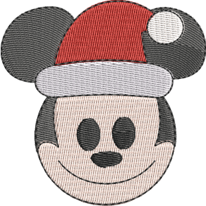 Holiday Mickey Disney Emoji Blitz Free Machine Embroidery Design