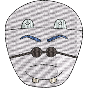 Dr. Finkelstein Disney Emoji Blitz Free Machine Embroidery Design