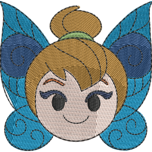 Electrical Parade Tinker Bell Disney Emoji Blitz Free Machine Embroidery Design