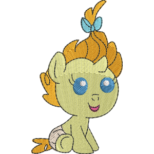 Pumpkin Cake My Little Pony Friendship Is Magic Free Coloring Page for Kids