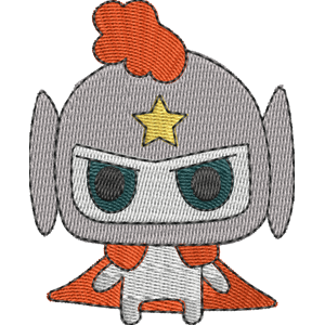 Knighttchi Tamagotchi Free Coloring Page for Kids