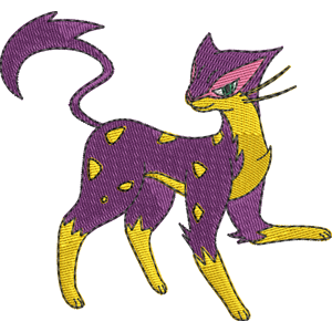 Liepard Pokemon Free Coloring Page for Kids