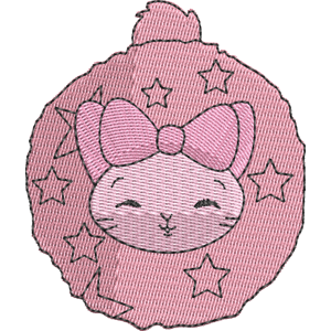 Tuftins the Persian Cat Pikmi Pops Free Machine Embroidery Design