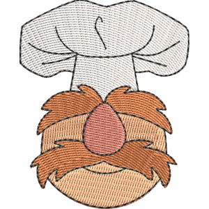 Swedish Chef Disney Emoji Blitz Free Machine Embroidery Design