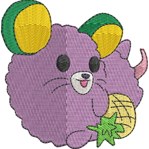 Ting the Mouse Pikmi Pops Free Machine Embroidery Design