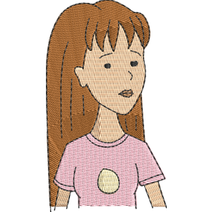 Quinn Morgendorffer Daria Free Coloring Page for Kids