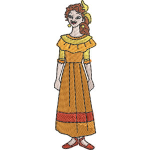 Pepa Madrigal from Encanto Free Coloring Page for Kids