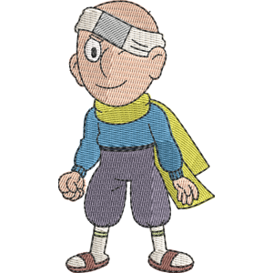 Zatch Craig of the Creek Free Machine Embroidery Design