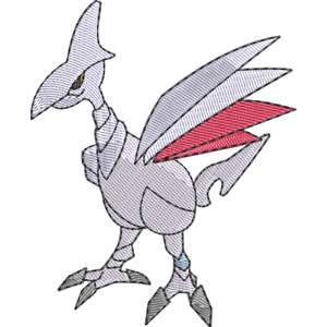 Skarmory Pokemon Free Coloring Page for Kids