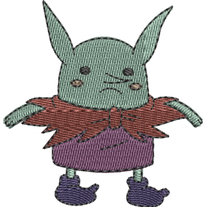 Tiny Goblin Adventure Time Free Machine Embroidery Design