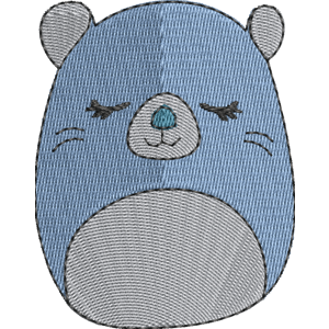 Bara the Beaver Squishmallows Free Machine Embroidery Design