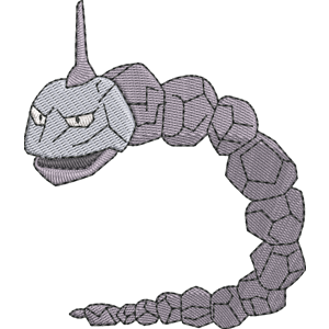 Onix 1 Pokemon Free Coloring Page for Kids