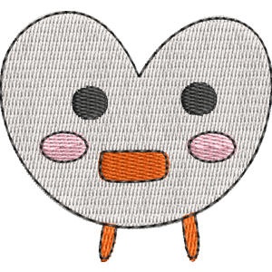 ShiroHeartchi Tamagotchi Free Coloring Page for Kids