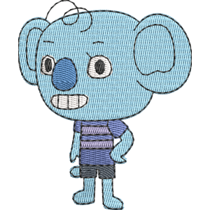 Koala Kid Tish Tash Free Machine Embroidery Design