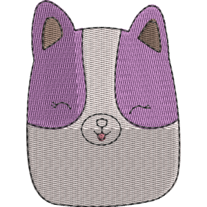 Candace the Corgi Squishmallows Free Machine Embroidery Design