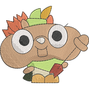 Cheeko Moshi Monsters Free Coloring Page for Kids