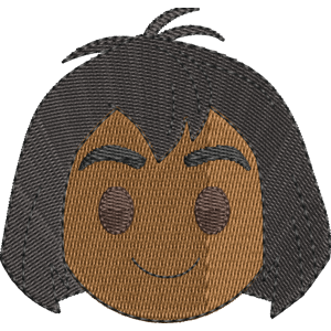 Mowgli Disney Emoji Blitz Free Machine Embroidery Design