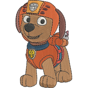 Zuma PAW Patrol Free Coloring Page for Kids
